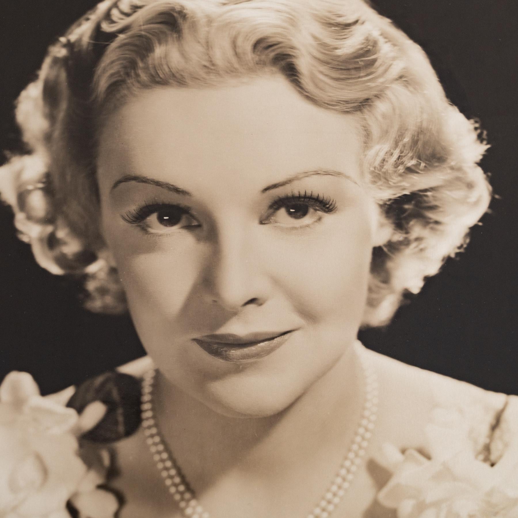 Walter Wagner. Fotografie von Madeline Carroll in dem Film 