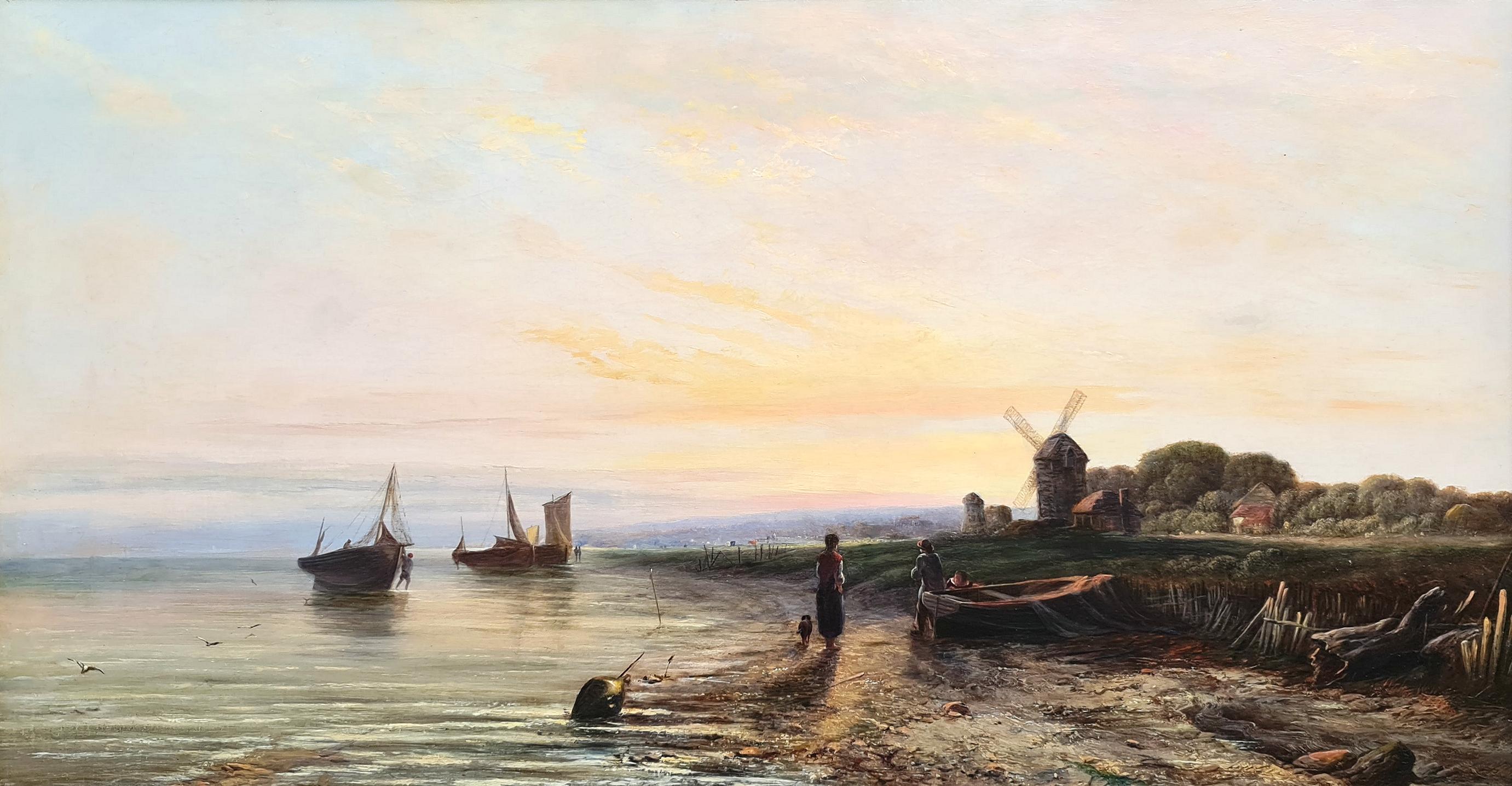 Acque tranquille - Painting di Walter Williams