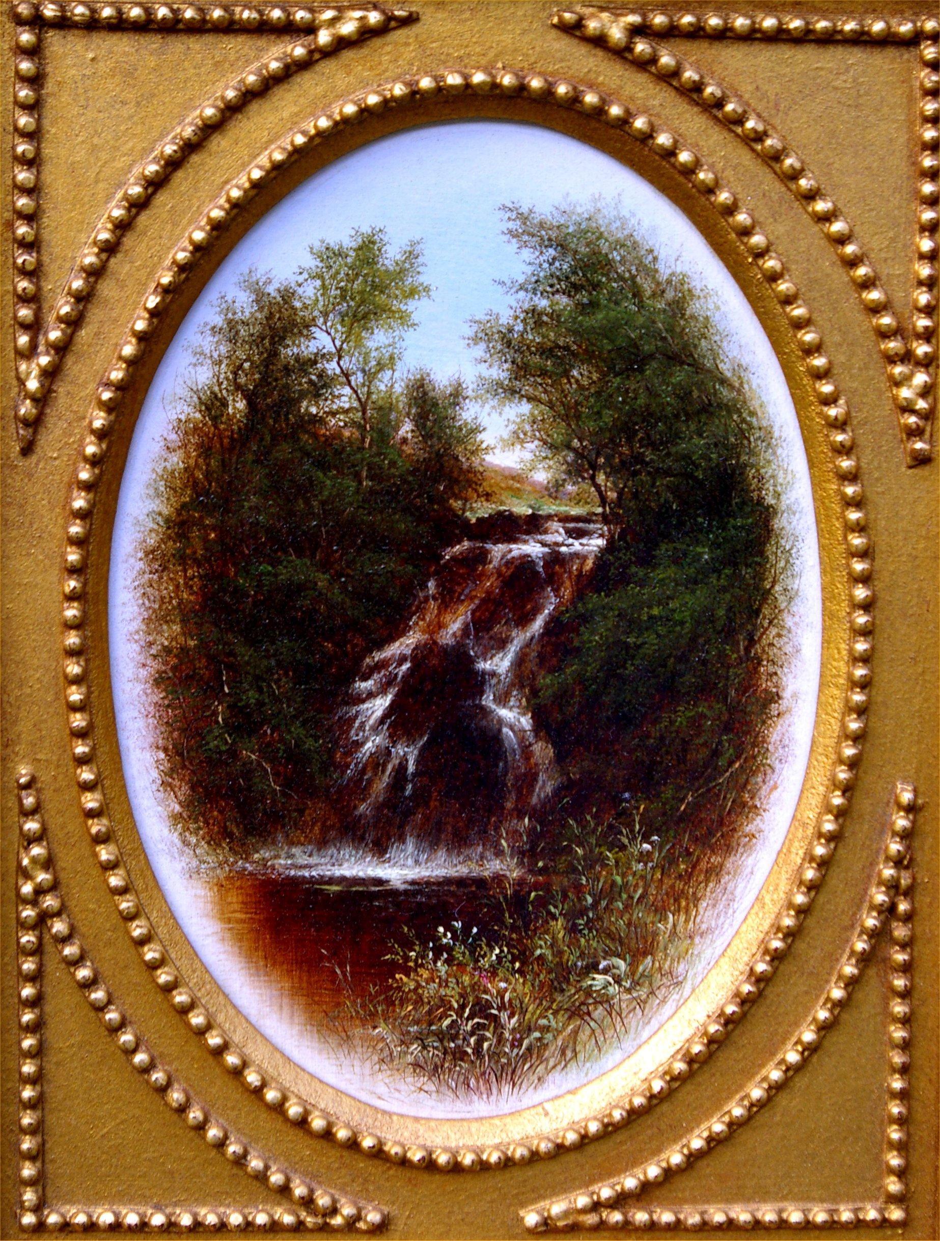 Viste serene (coppia) - Painting di Walter Williams