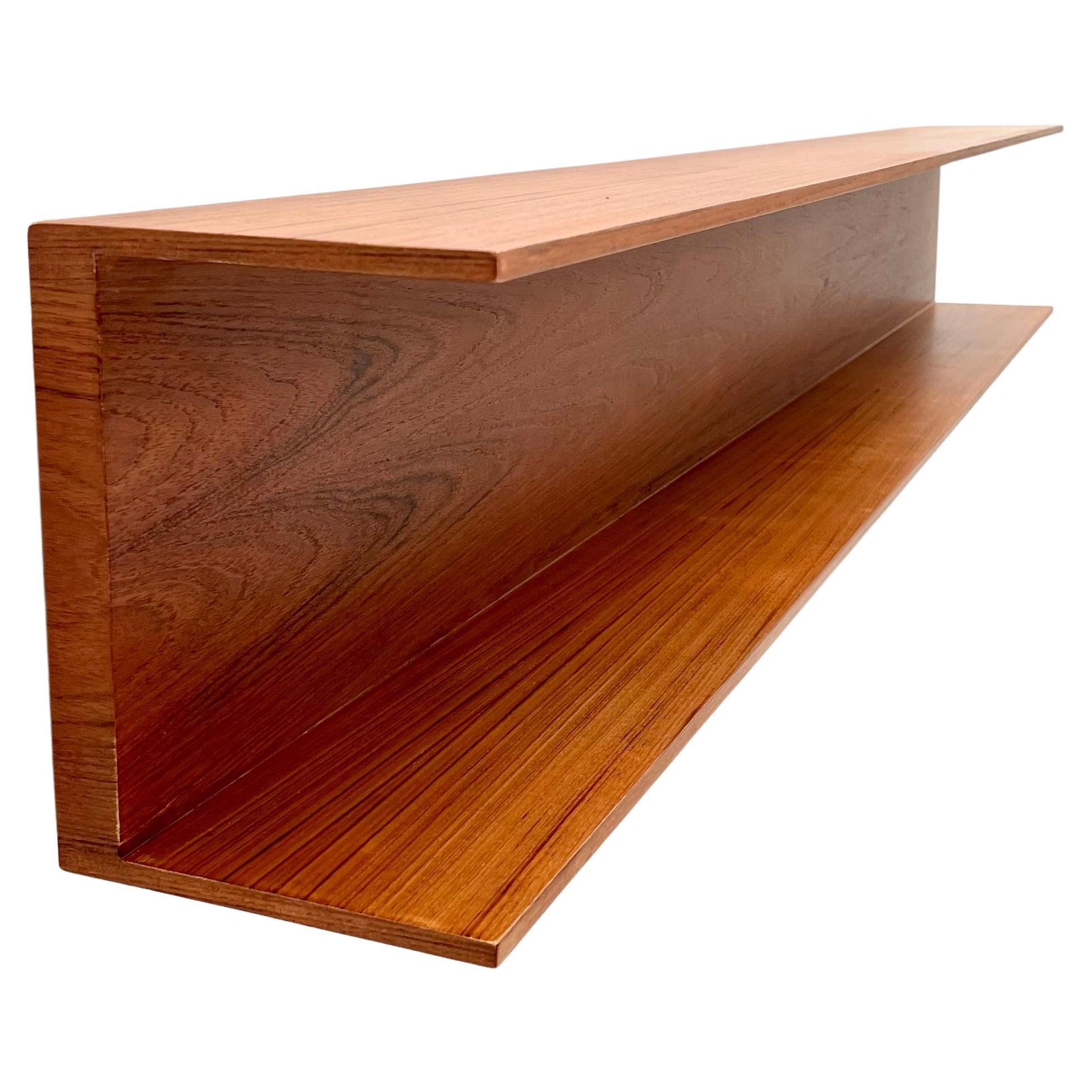 Walter Wirz para Renz - Estantería minimalista de teca en venta