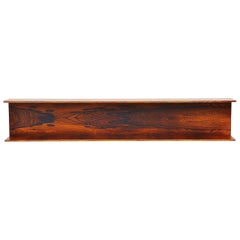 Walter Wirz Rosewood Wall Shelve Wilhelm Renz, Germany, 1965