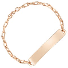 Walters Faith 18 Karat Rose Gold ID Bar Bracelet