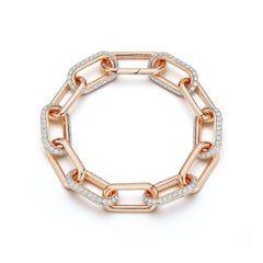 Walters Faith 18K Rose Gold and Diamond Alternating Jumbo Link Bracelet