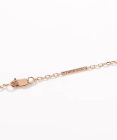 Walters Faith, collana a catena in oro rosa 18 carati (1,5 mm), 16".