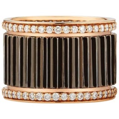 Walters Faith Two-Tone Diamond Fluted Band Ring