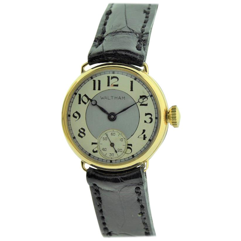 Waltham Premier U.S. Military WWII Era Wristwatch at 1stDibs