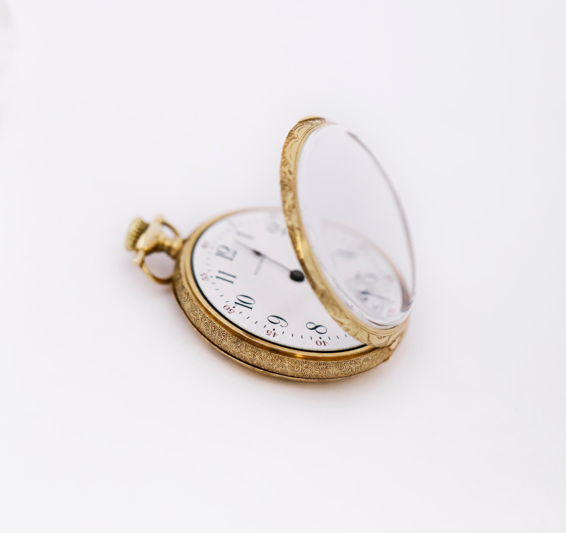 waltham 15 jewel pocket watch