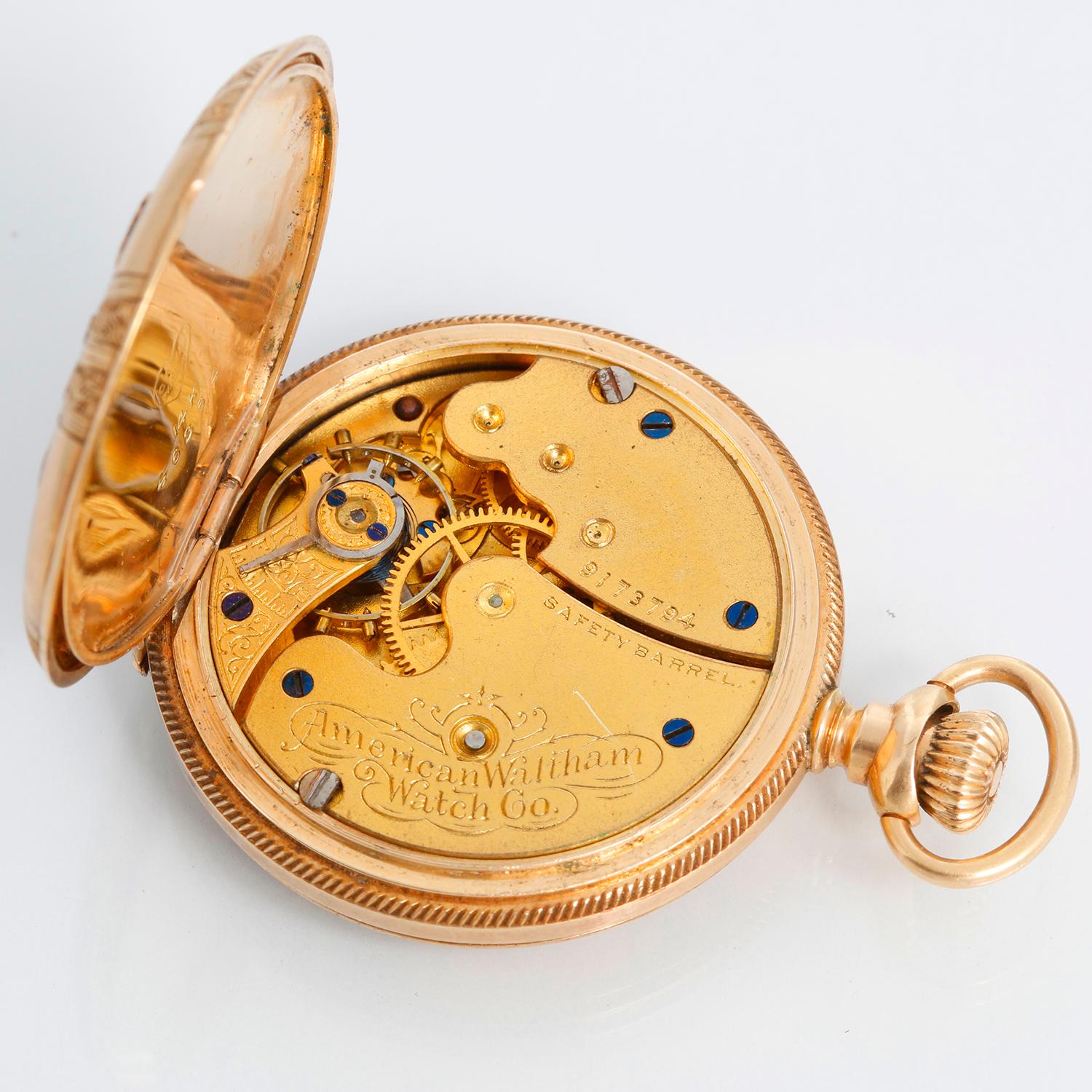 waltham women's pocket watch