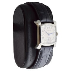 Waltham 14Kt White Gold "Flared Lugs" Art Deco Watch circa 1925