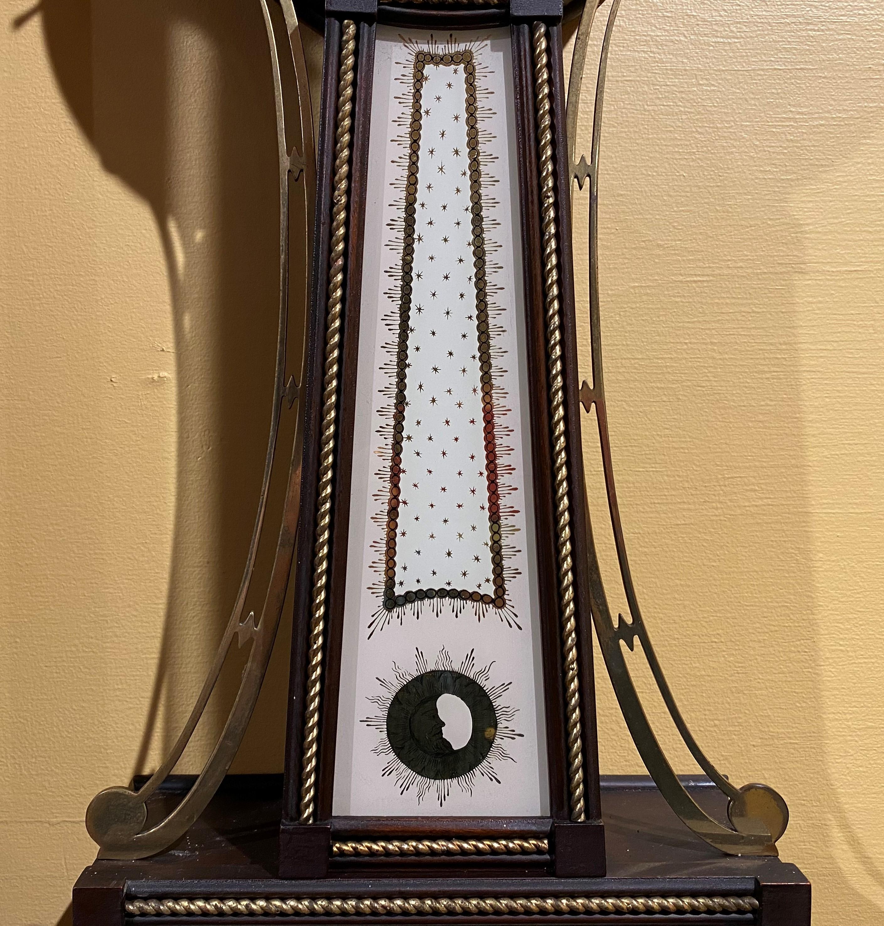 American Waltham 8 Day Banjo Clock for Shreve Crump and Low, Simon Willard Patent For Sale
