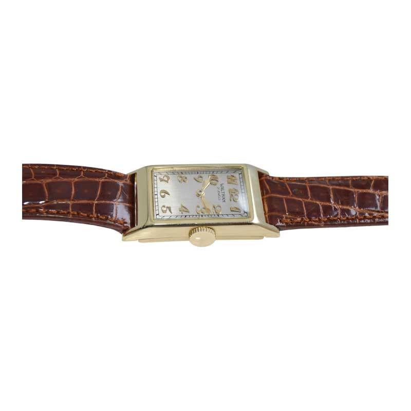 1930 waltham wrist watch