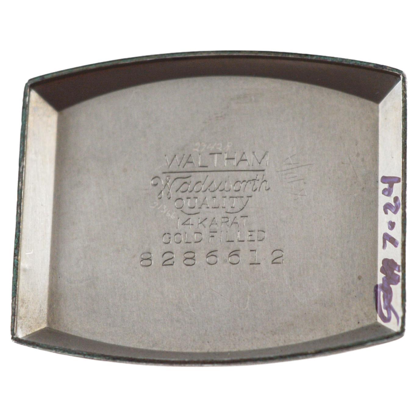 Waltham Art Deco White Gold Filled Watch circa 1926 VAULT FIND... 9