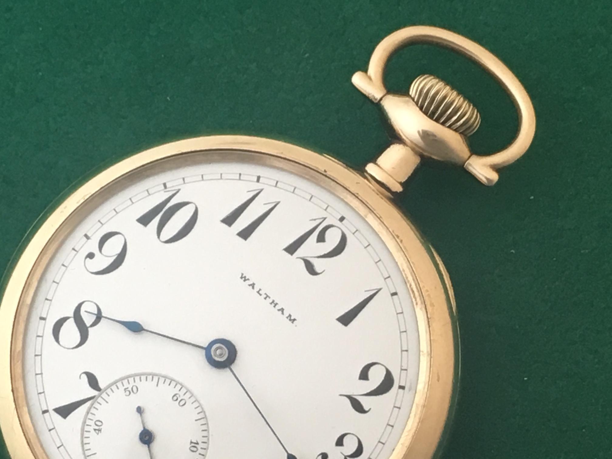 waltham maximus pocket watch