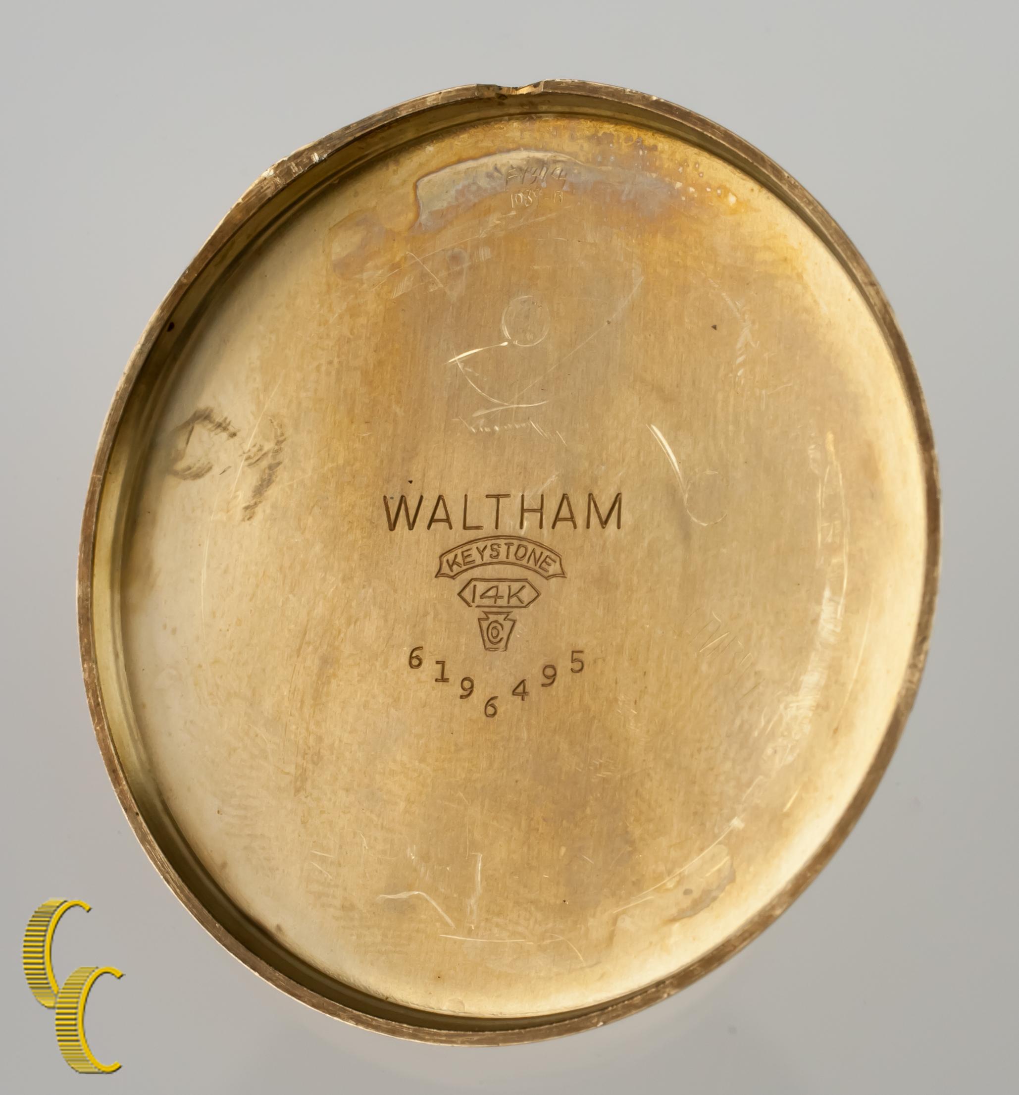 waltham colonial series pocket watch