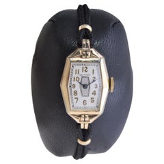 Vintage Waltham Gold Filled Art Deco Ladies Wrist Watch