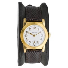 Waltham Gold gefüllt Art Deco Uhr um 1925 mit Original-Zifferblatt und Armband