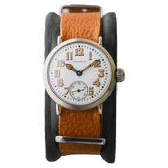 Waltham Campaign-Uhr aus Nickel