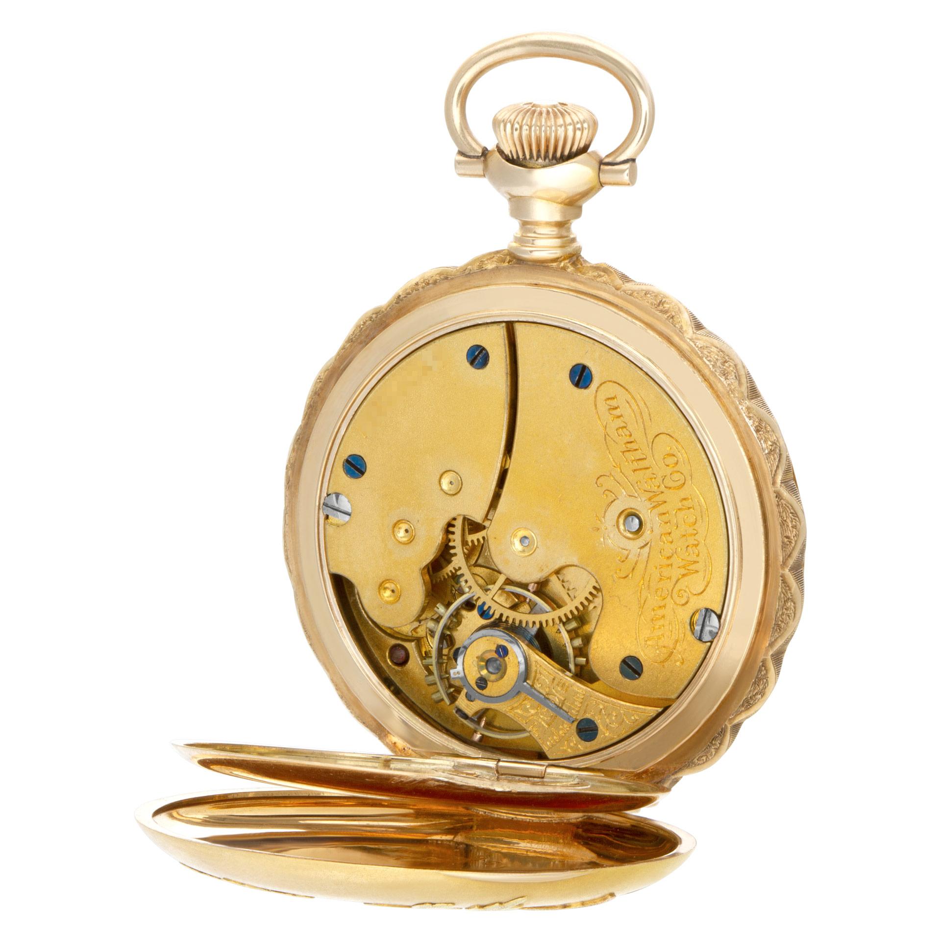 antique waltham pocket watch