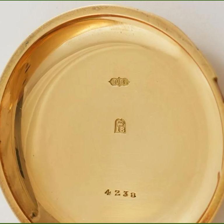 Waltham Presidential Presentation Model 1862 18K Yellow Gold Pocket Watch For Sale 5