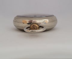 Waltham Railroad Pocket Watch Year 1905 Heavy Ore Silver Working #14391483