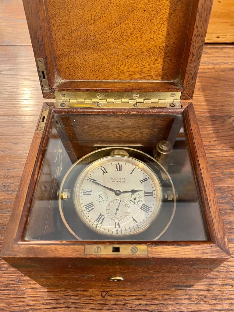 Waltham Ship's Chronometer For Sale at 1stDibs