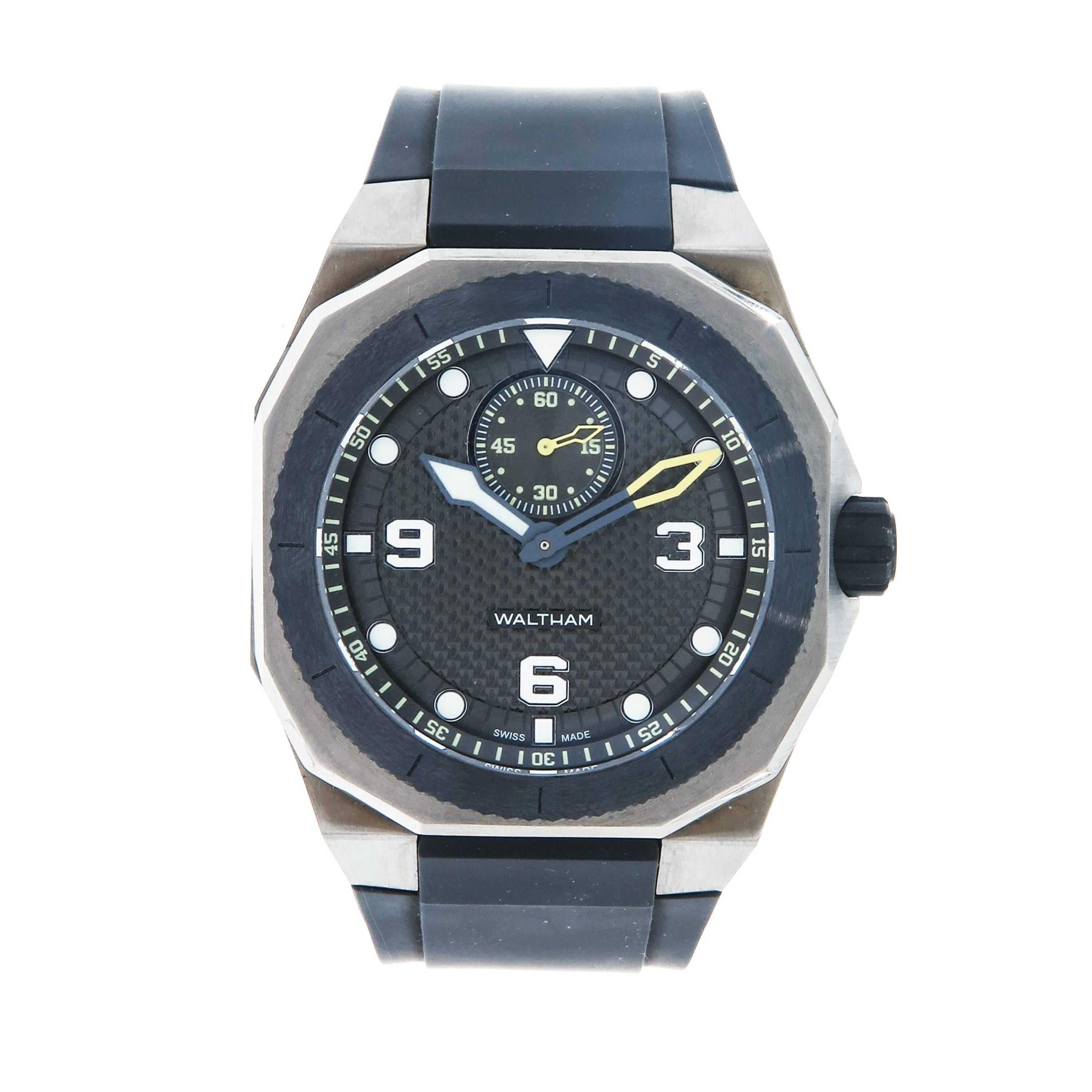 Waltham Titanium Ceramic Vanguard XA Pure self-winding Wristwatch