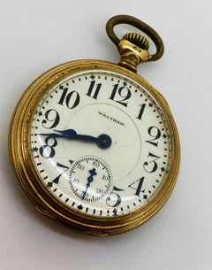 Waltham Vanguard #1892 23 jewels RailRoad Antique Open Face Pocket Watch, c1901.