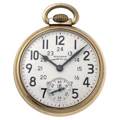 Vintage Waltham Vanguard Railroad Grade Pocket Watch 9561627
