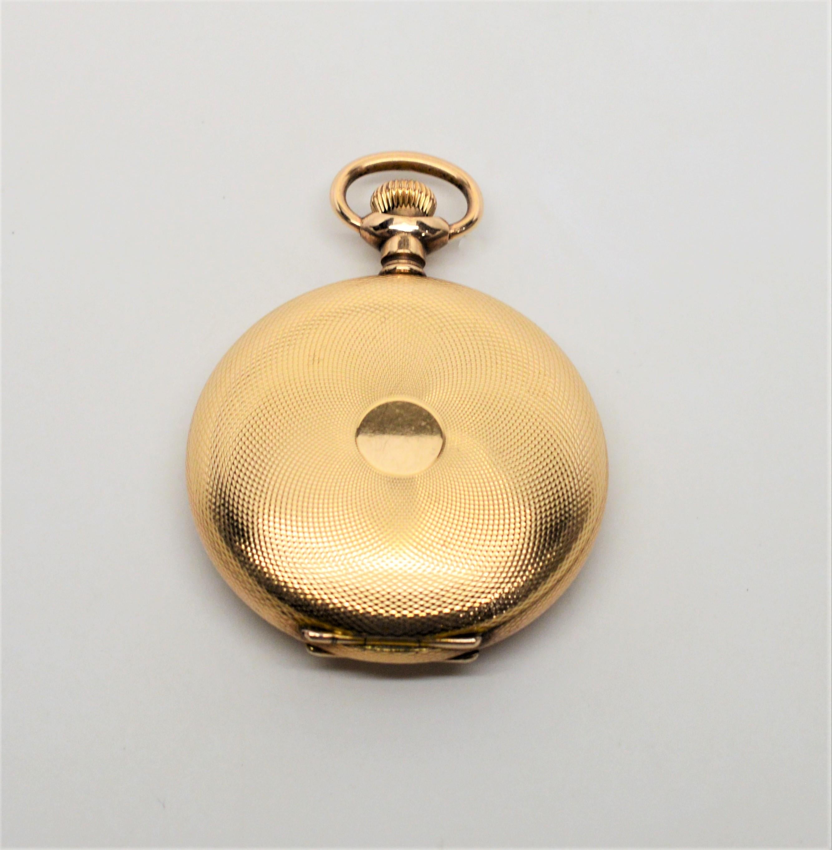 waltham cashier pocket watch