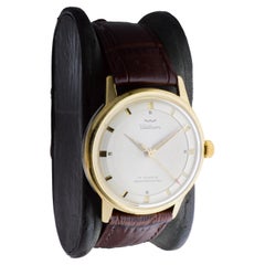 Waltham Yellow Gold Filled Art Deco Watch circa 1950's