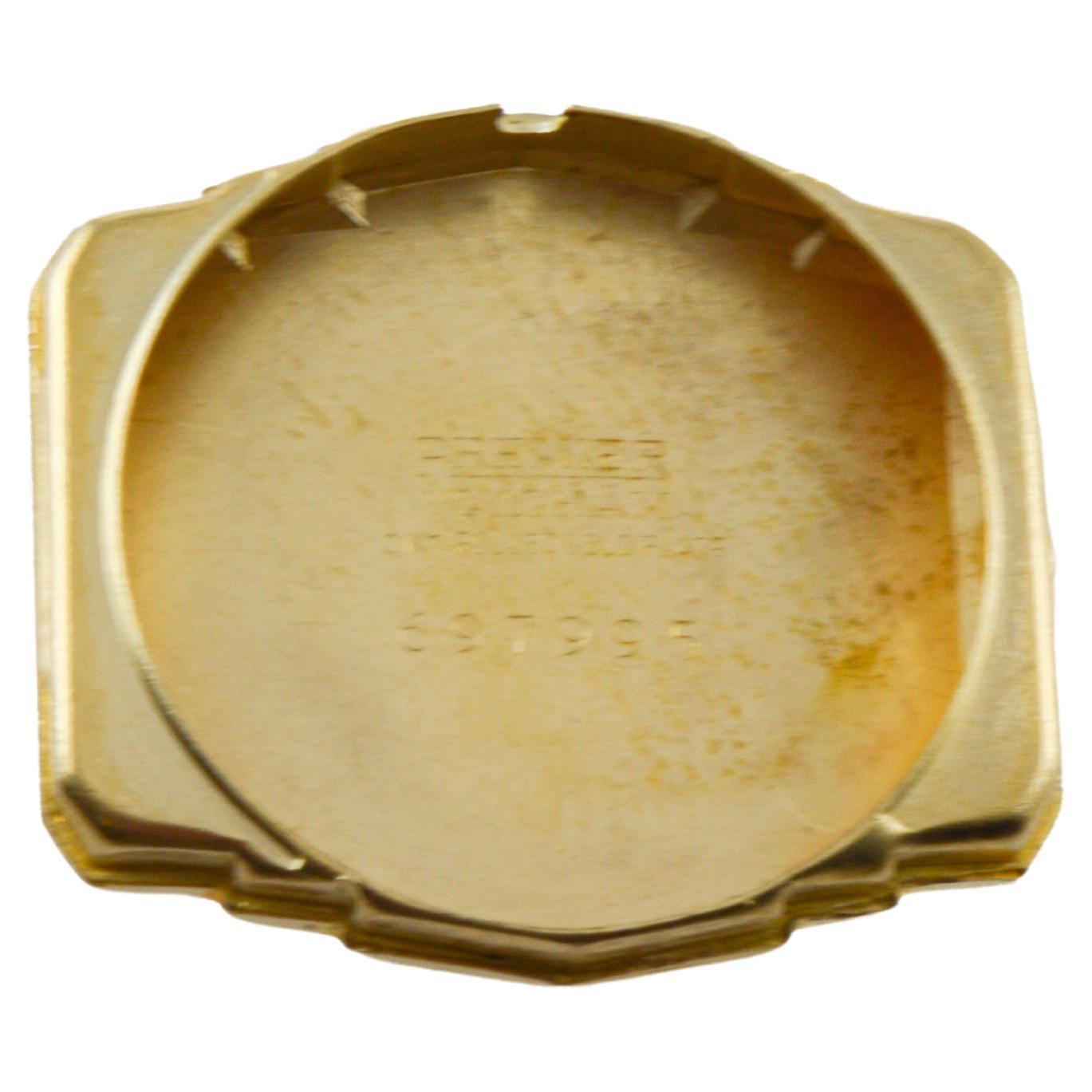 Waltham Yellow Gold Filled Art Deco Watch with Original Dial circa 1930's 10