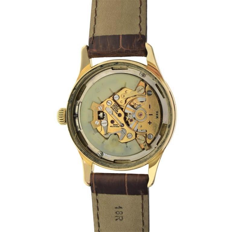 Waltham Yellow Gold Filled Midcentury Experimental Electromechanical Watch 2