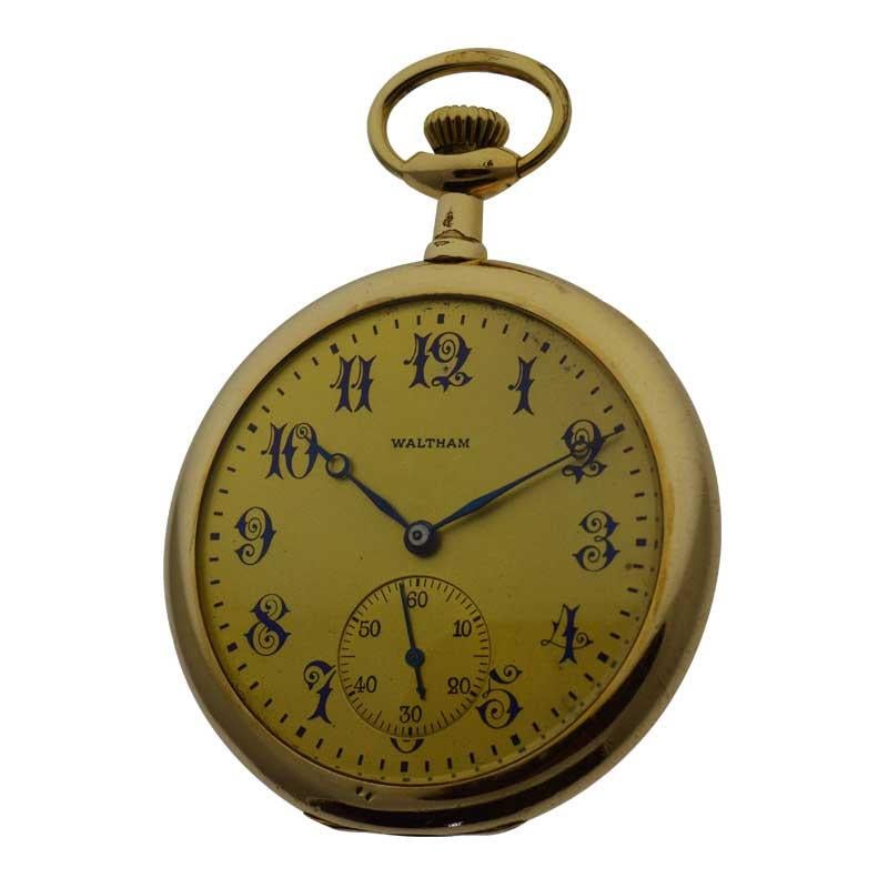 1907 waltham pocket watch