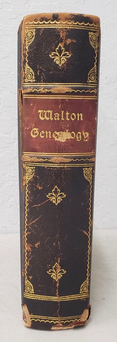 Walton Family Genealogy "Ancestors of Adelaide Bereman Walton", Los Angeles 1908