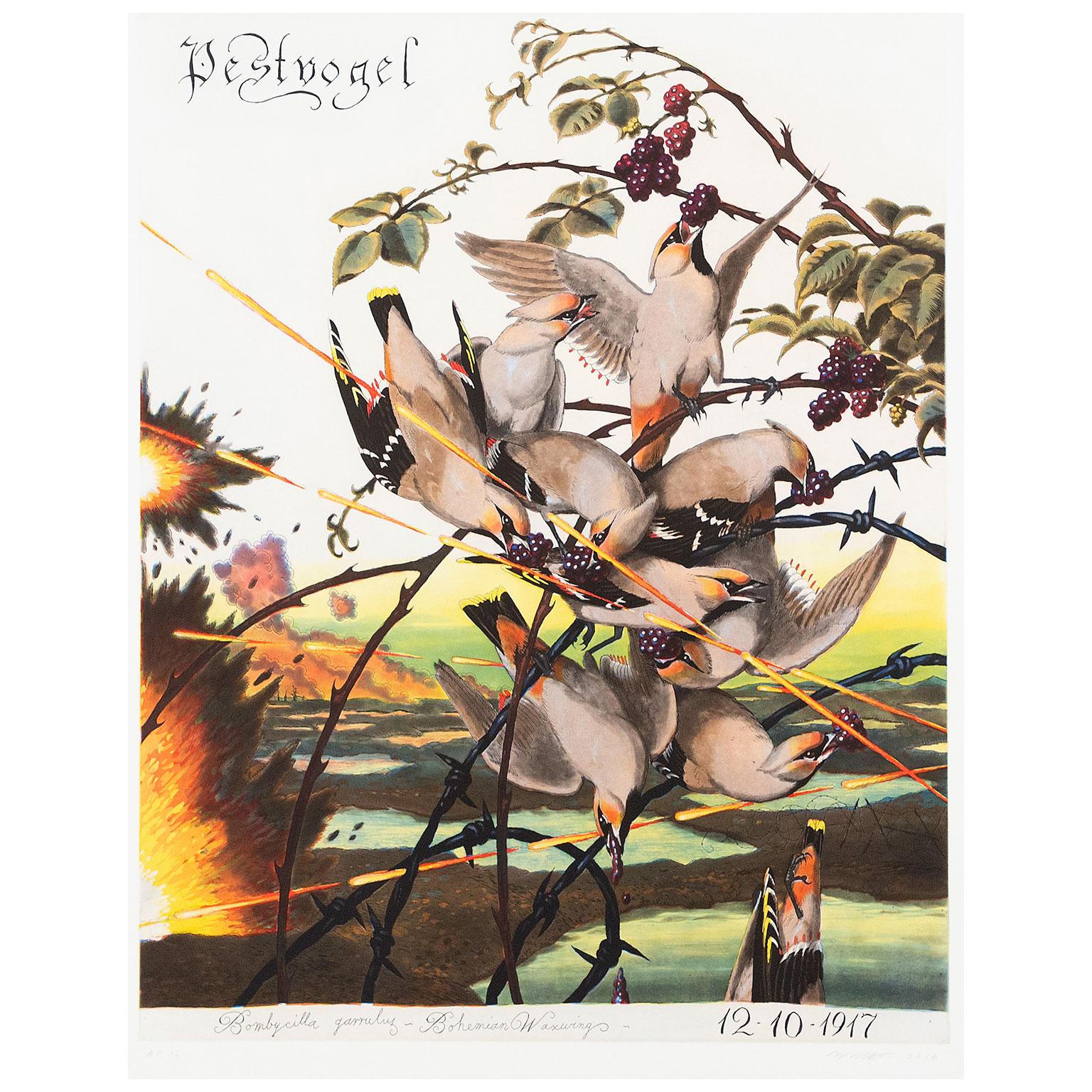 Figurative Print Walton Ford - Pestvogel