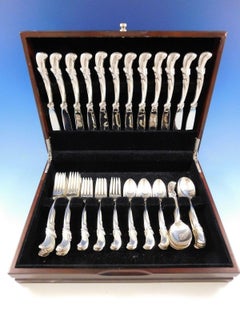 Waltz of Spring by Wallace Sterling Silver Flatware Set for 12 Service 60 Pieces