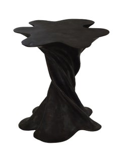 Waltz Table in Dark Patina Handcrafted in India by Stephanie Odegard