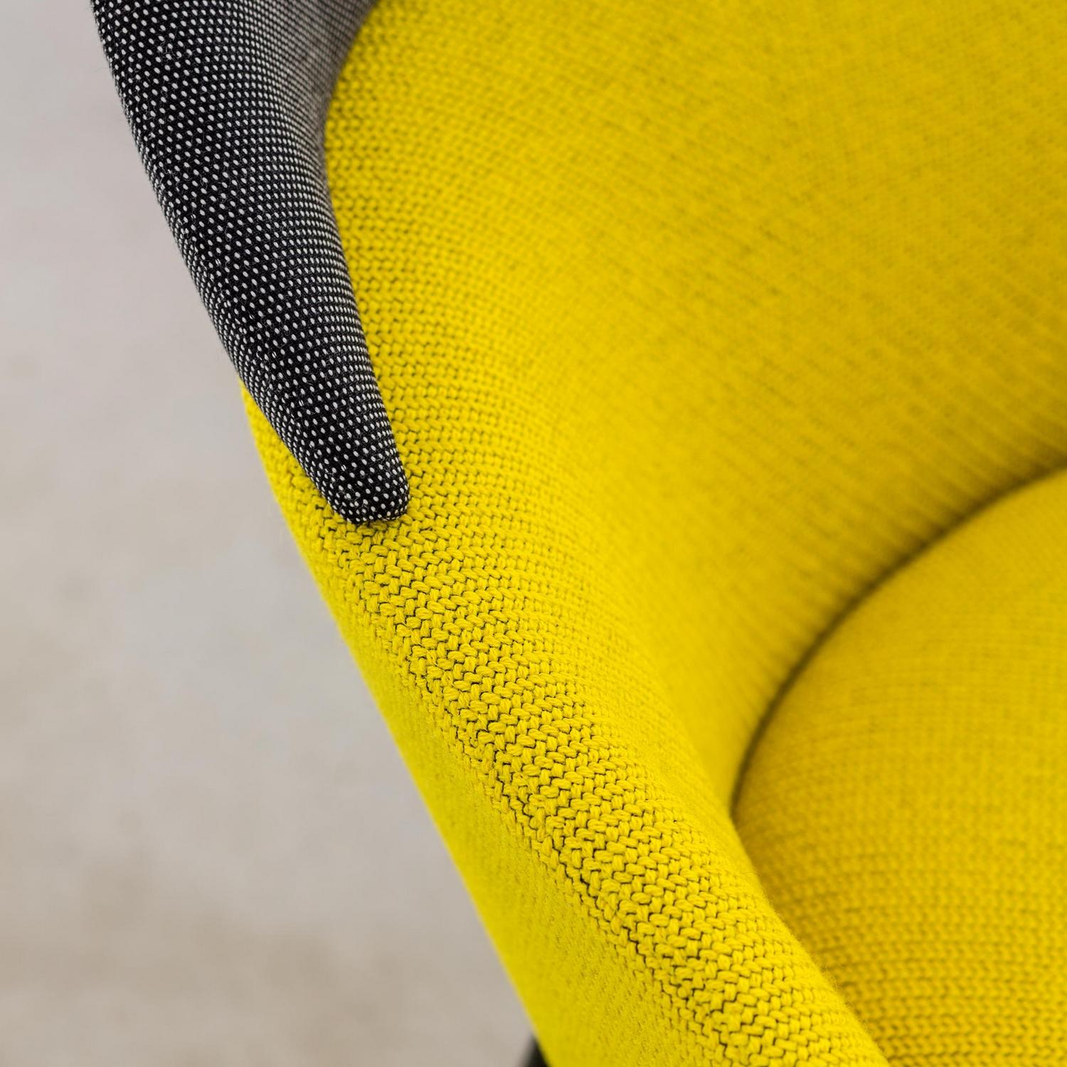 Modern Wam Yellow Lounge Chair, Designed by Marco Zito, Made in Italy For Sale