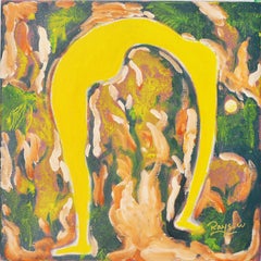 Abstract Expressionist painting-Revelation of life 