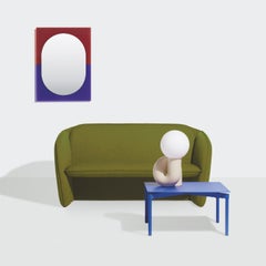 PETITE FRITURE Wander, Mittelgroßer Spiegel, Lila/Braunrot, von Studio AC/AL