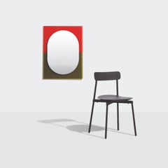 PETITE FRITURE Wander, Medium Mirror, Zinnoberrot/Khaki,  Entworfen von Studio AC/AL