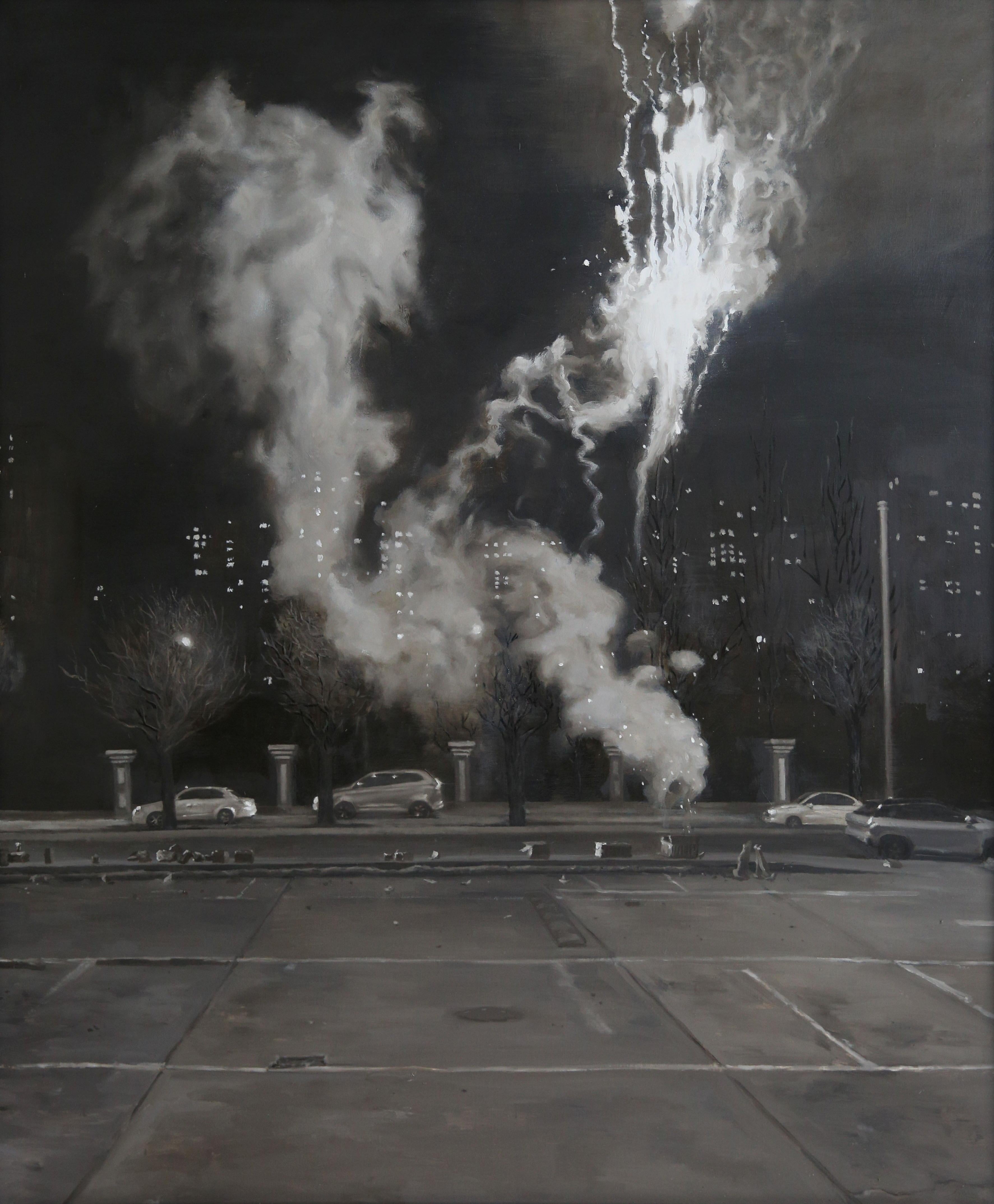 Chinesische zeitgenössische Kunst von Wang Dianyu – Celebration No.1
