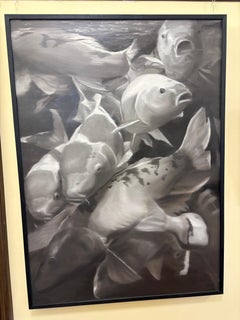 Chinese Contemporary Art by Wang Dianyu - Fishes in the Tank