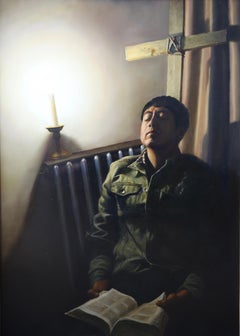 Chinese Contemporary Art by Wang Dianyu - The Prayer