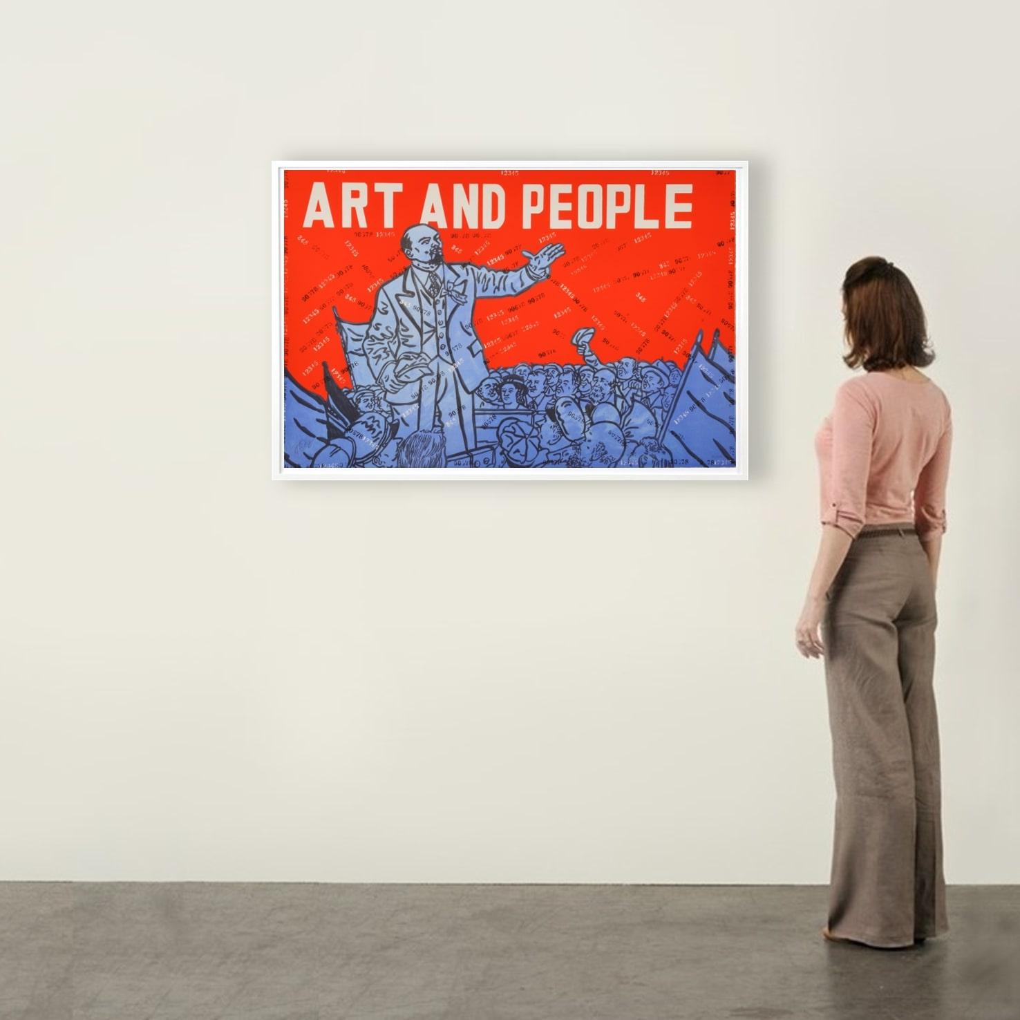 Art and People- Contemporary, 21st Century, Lithograph, Chinese, Limited Edition For Sale 2