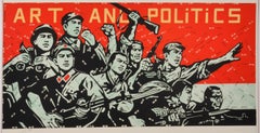 Kunst und Politik – Zeitgenössische Kunst, 21. Jahrhundert, Lithographie, limitierte Auflage