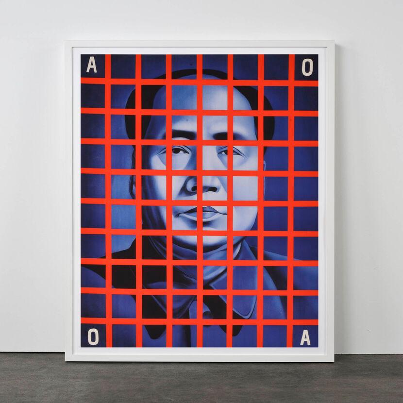 Mao Zedong: Red Box - Contemporary, 21st Century, Lithograph, Chinese, Edition - Print by Wang Guangyi