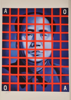 Mao Zedong: Red Box - Contemporary, 21st Century, Lithograph, Chinese, Edition