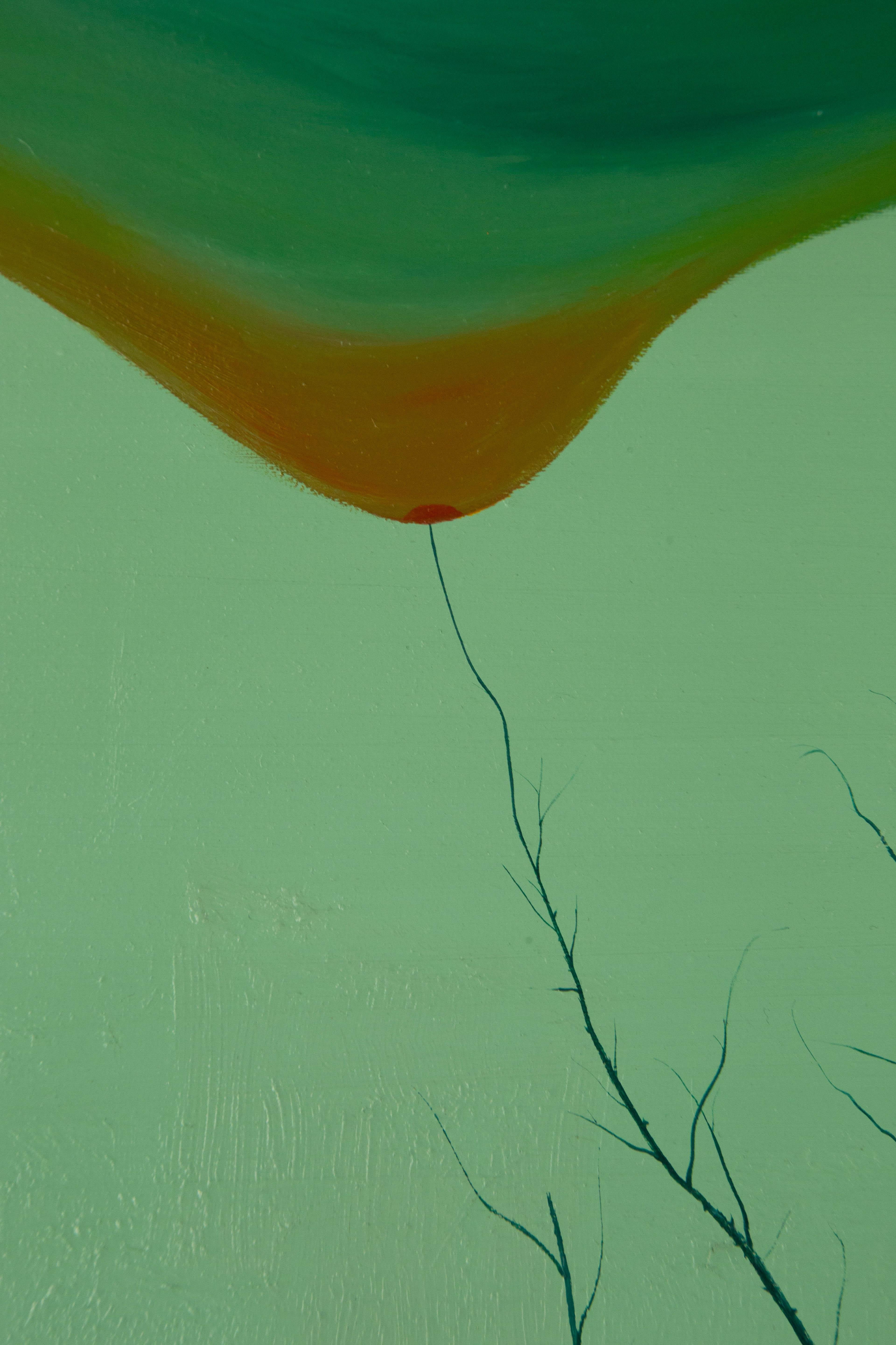 Wang Yijian Pittura a olio originale contemporanea 