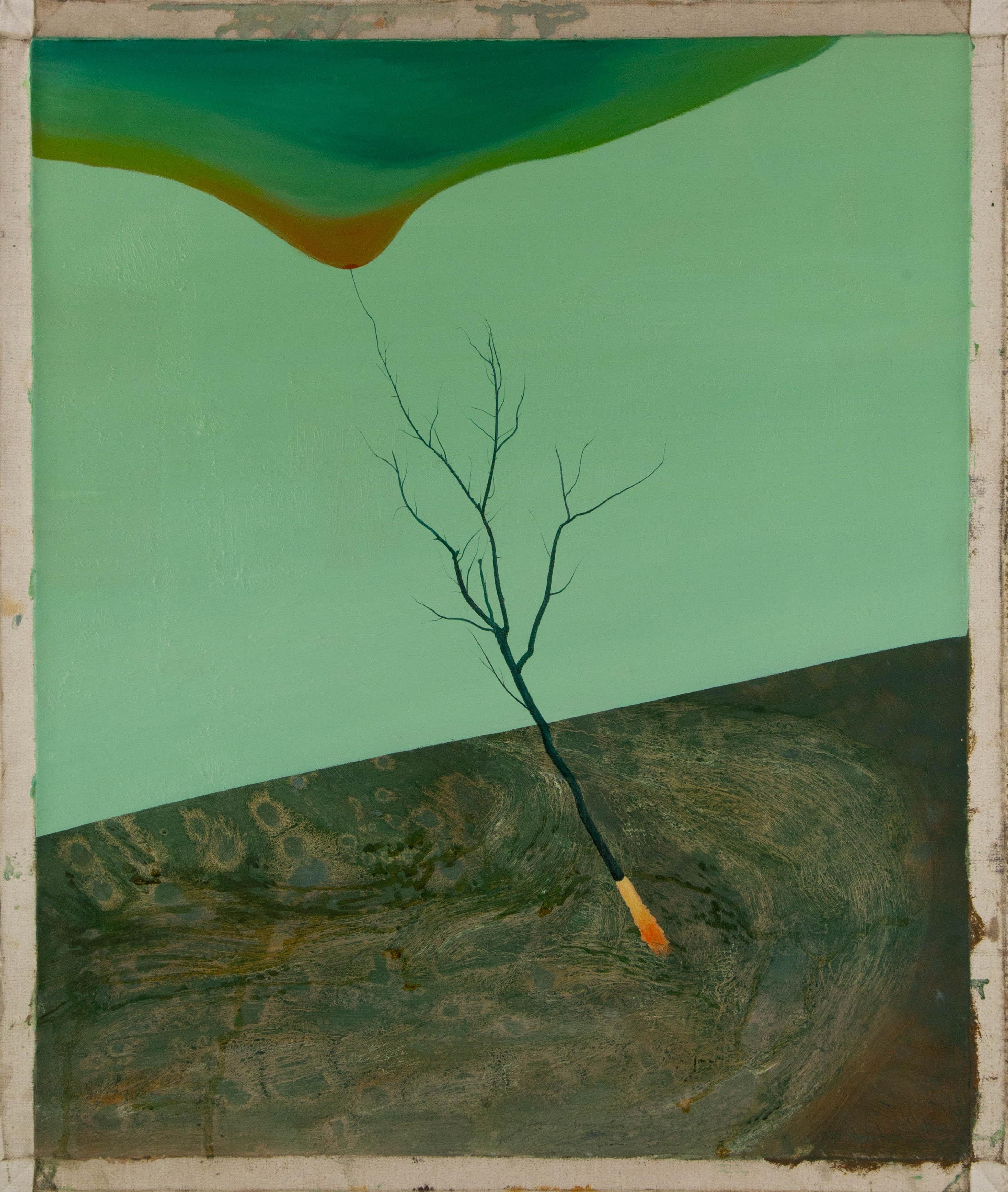 Wang Yijian Pittura a olio originale contemporanea 